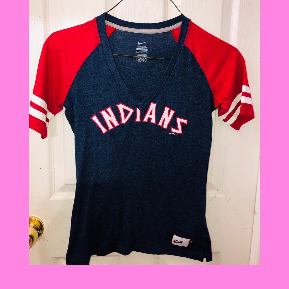 INDIANS BLUE SHIRT